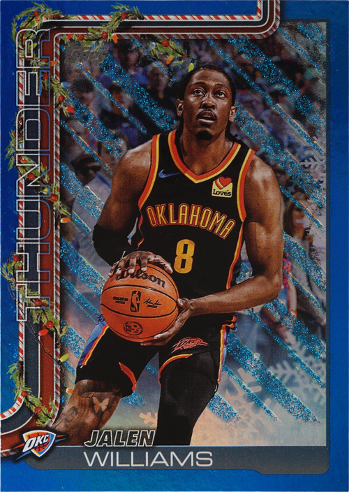 Jalen Williams trading card
