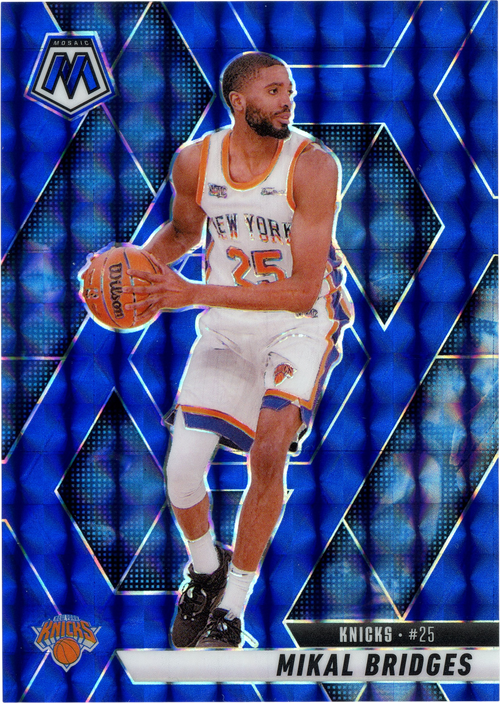 Mikal Bridges trading card