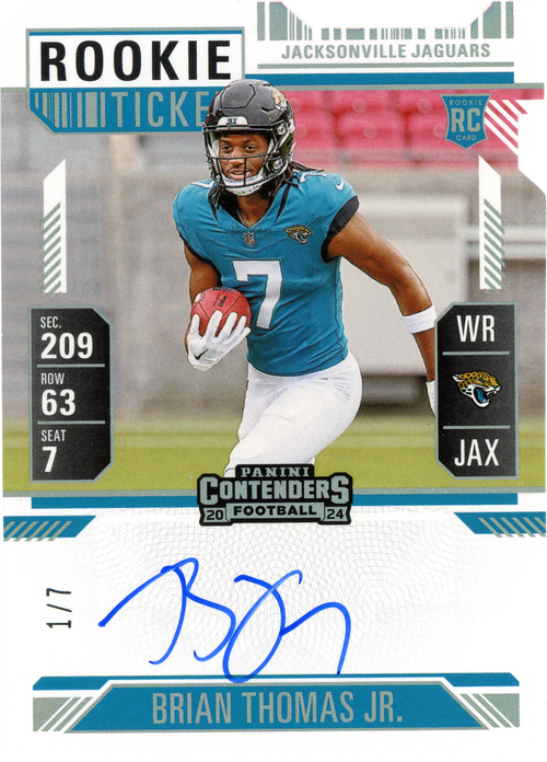 Brian Thomas Jr. trading card