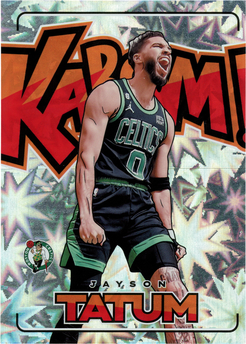 Jayson Tatum trading card