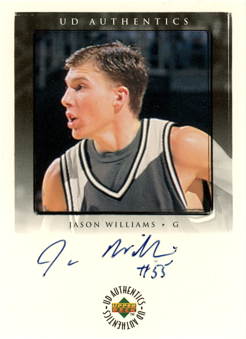 Jason Williams trading card