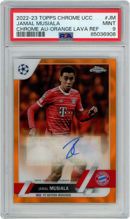 Jamal Musiala trading card
