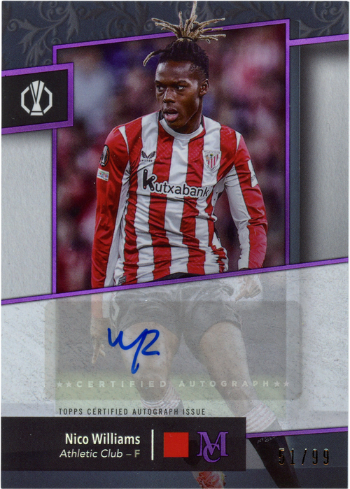 Nico Williams trading card