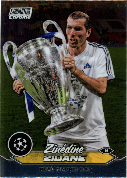 Zinédine Zidane trading card