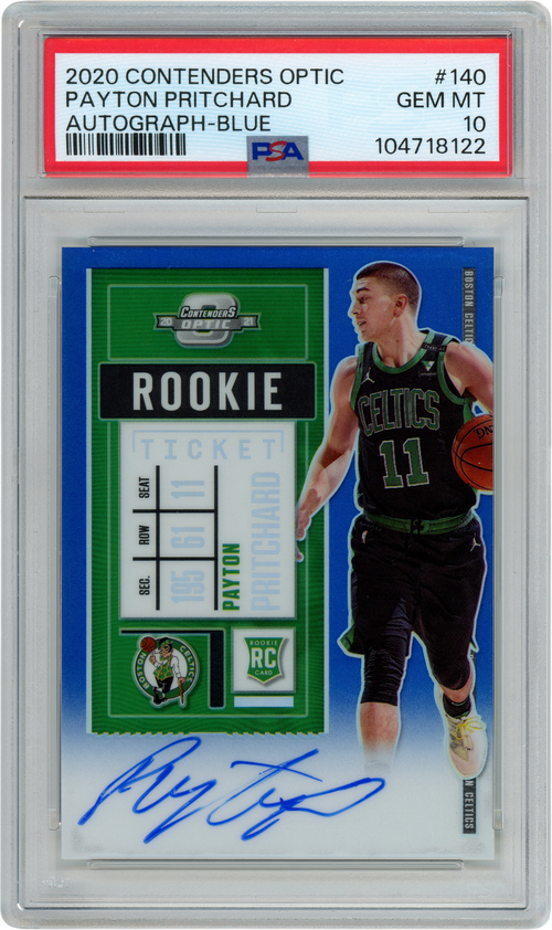 Payton Pritchard trading card