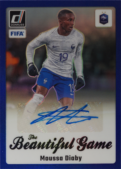Moussa Diaby trading card