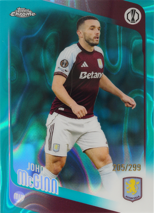 John McGinn trading card
