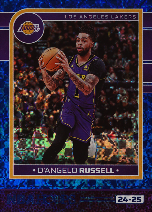 D'Angelo Russell trading card