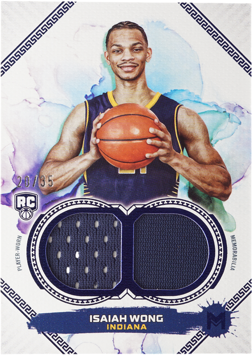 Isaiah Wong trading card