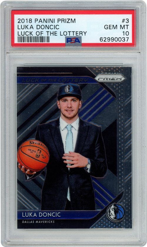 Luka Doncic trading card