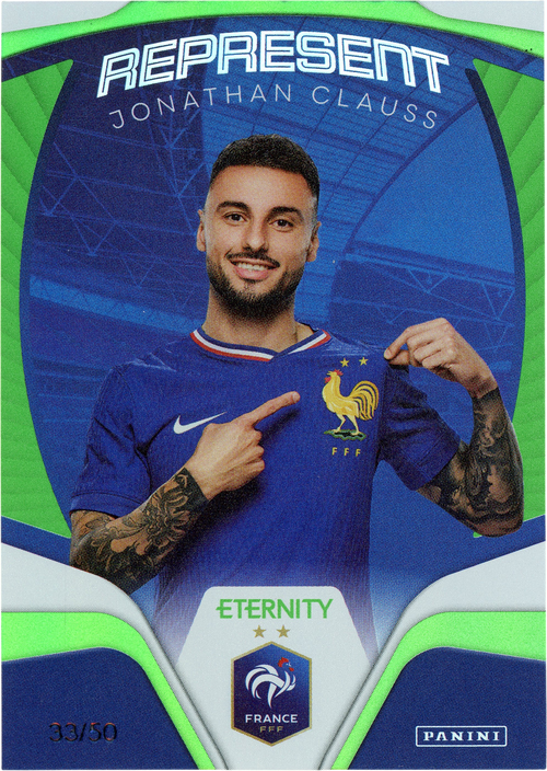 Jonathan Clauss trading card