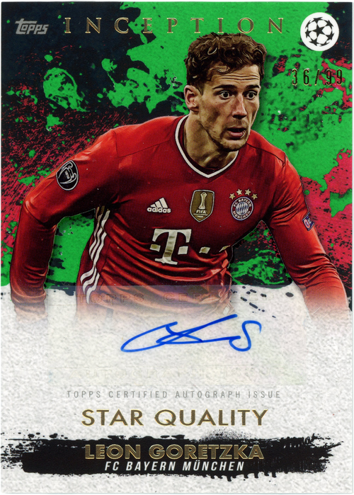Leon Goretzka trading card