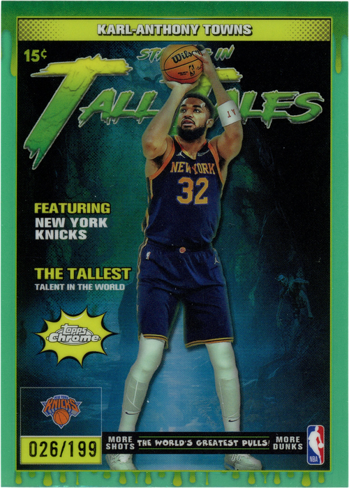 Karl-Anthony Towns trading card