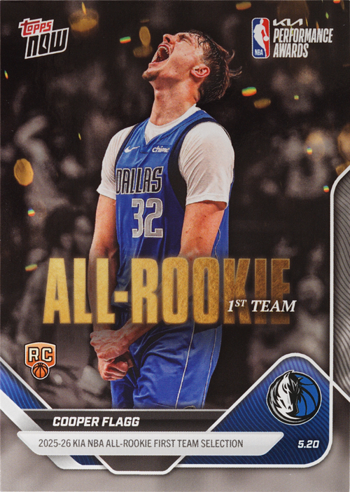 Cooper Flagg trading card