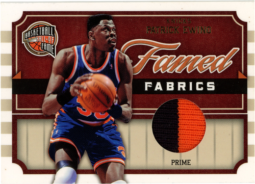 Patrick Ewing trading card
