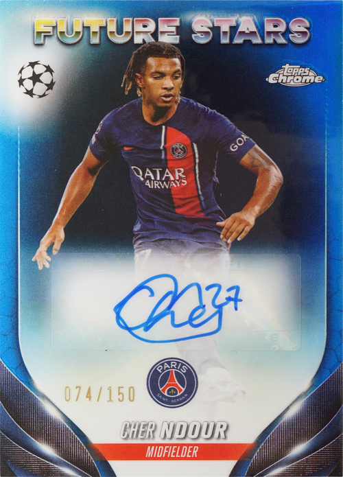 Cher NDour trading card