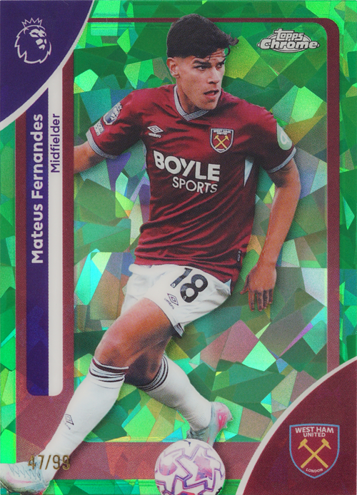 Mateus Fernandes trading card