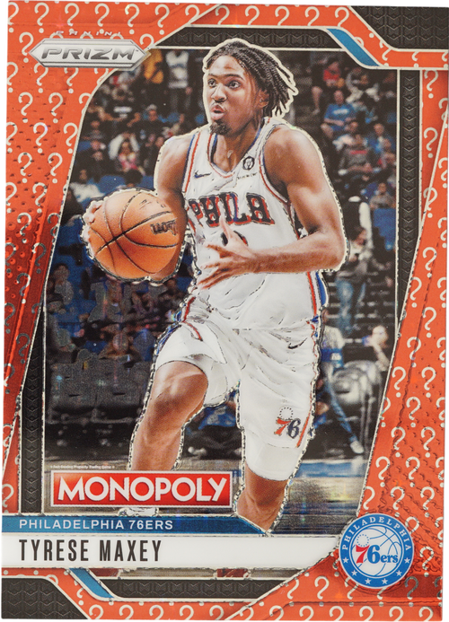 Tyrese Maxey trading card