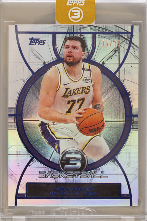 Luka Dončić trading card