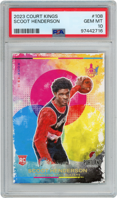 Scoot Henderson trading card