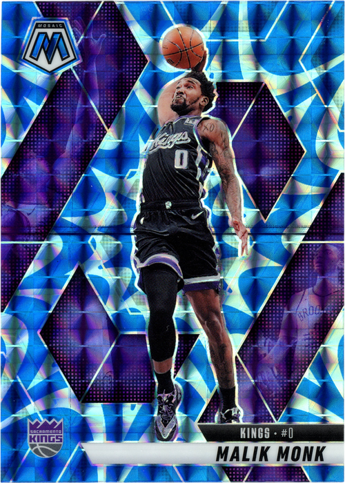 Malik Monk trading card