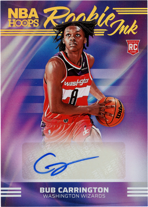 Bub Carrington trading card