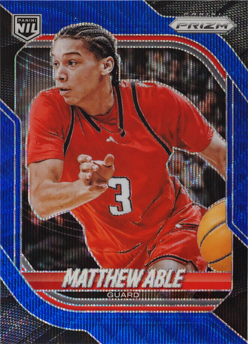 Matthew Able trading card