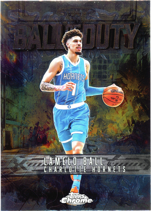LaMelo Ball trading card