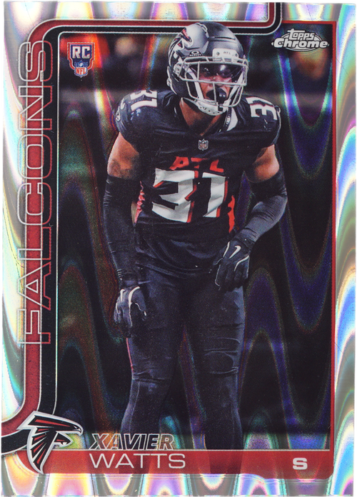 Xavier Watts trading card