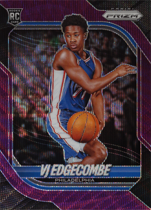 VJ Edgecombe trading card