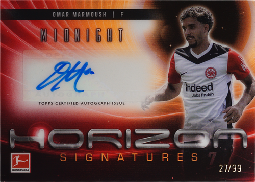 Omar Marmoush trading card