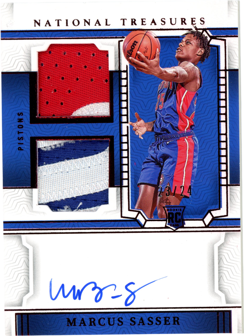 Marcus Sasser trading card