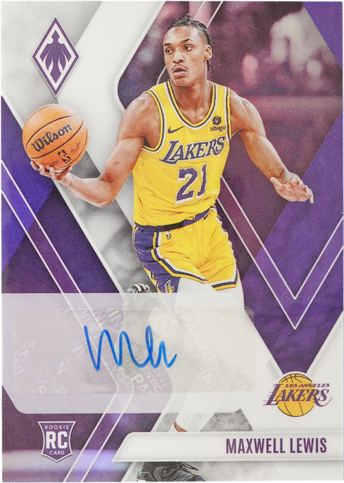 Maxwell Lewis trading card