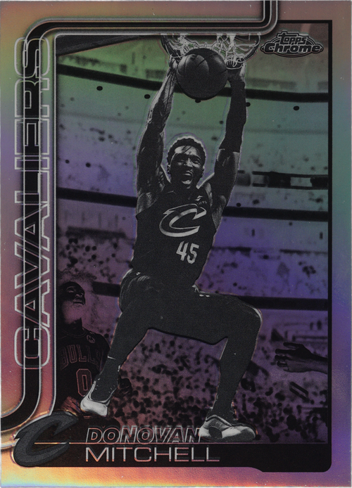 Donovan Mitchell trading card