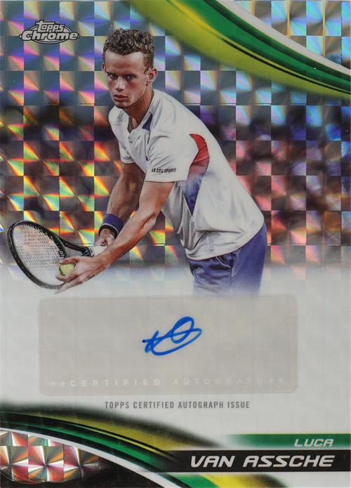 Luca Van Assche trading card