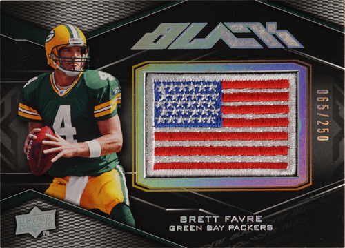Brett Favre trading card