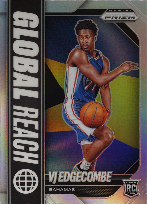 VJ Edgecombe trading card