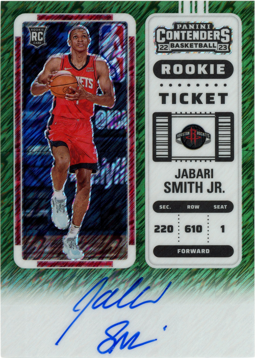 Jabari Smith Jr. trading card