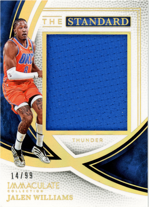 Jalen Williams trading card