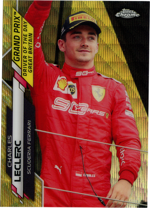 Charles Leclerc trading card