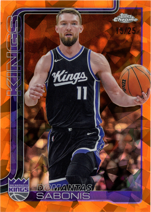 Domantas Sabonis trading card