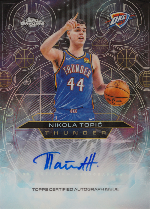 Nikola Topić trading card