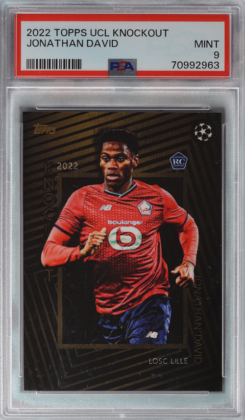 Jonathan David trading card