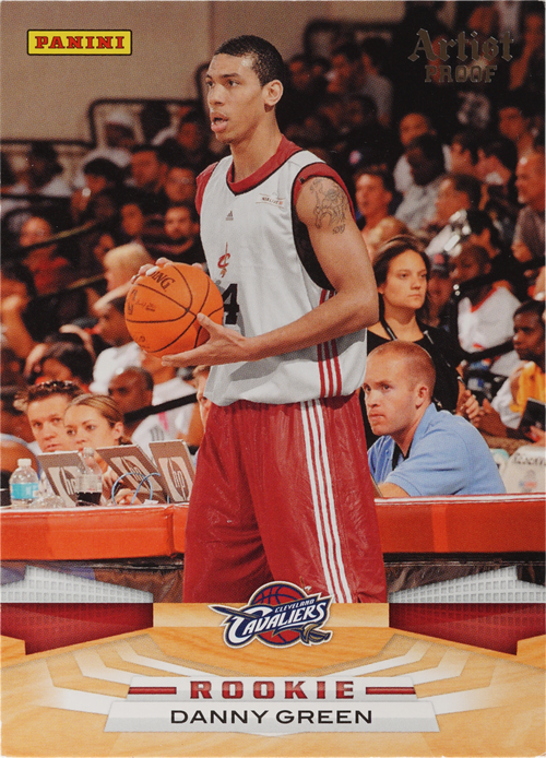 Danny Green trading card