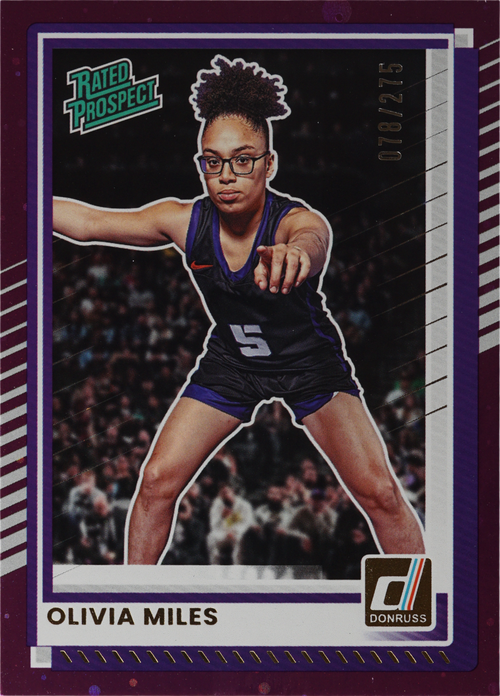 Olivia Miles trading card