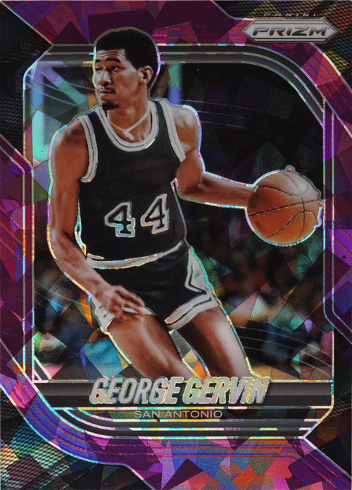 George Gervin trading card