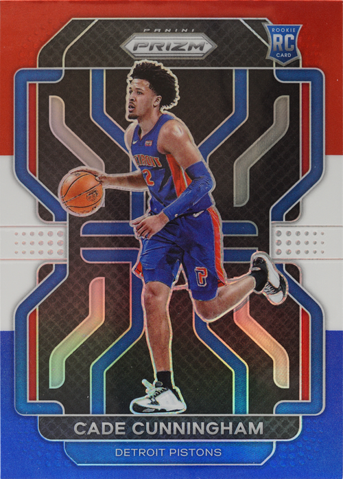 Cade Cunningham trading card