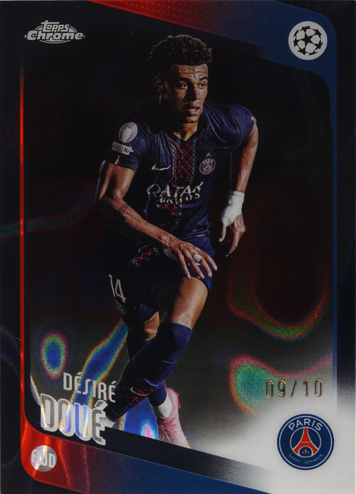 Désiré Doué trading card