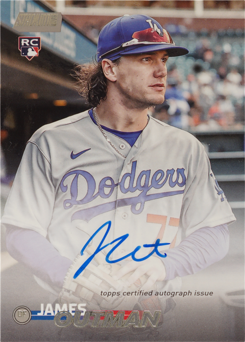 James Outman trading card