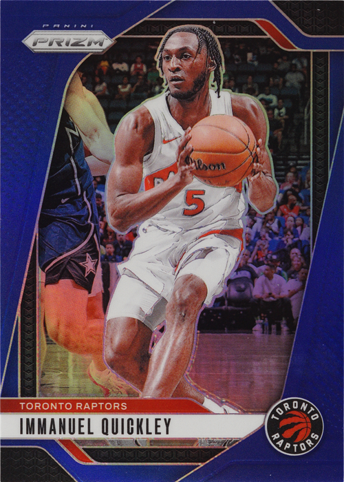 Immanuel Quickley trading card
